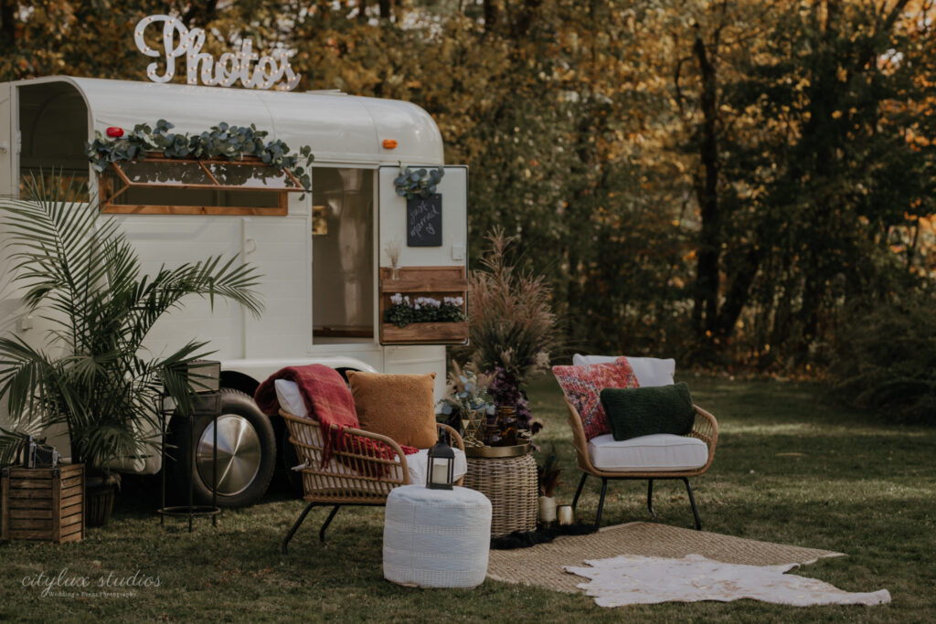 Boston photo booth horse trailer