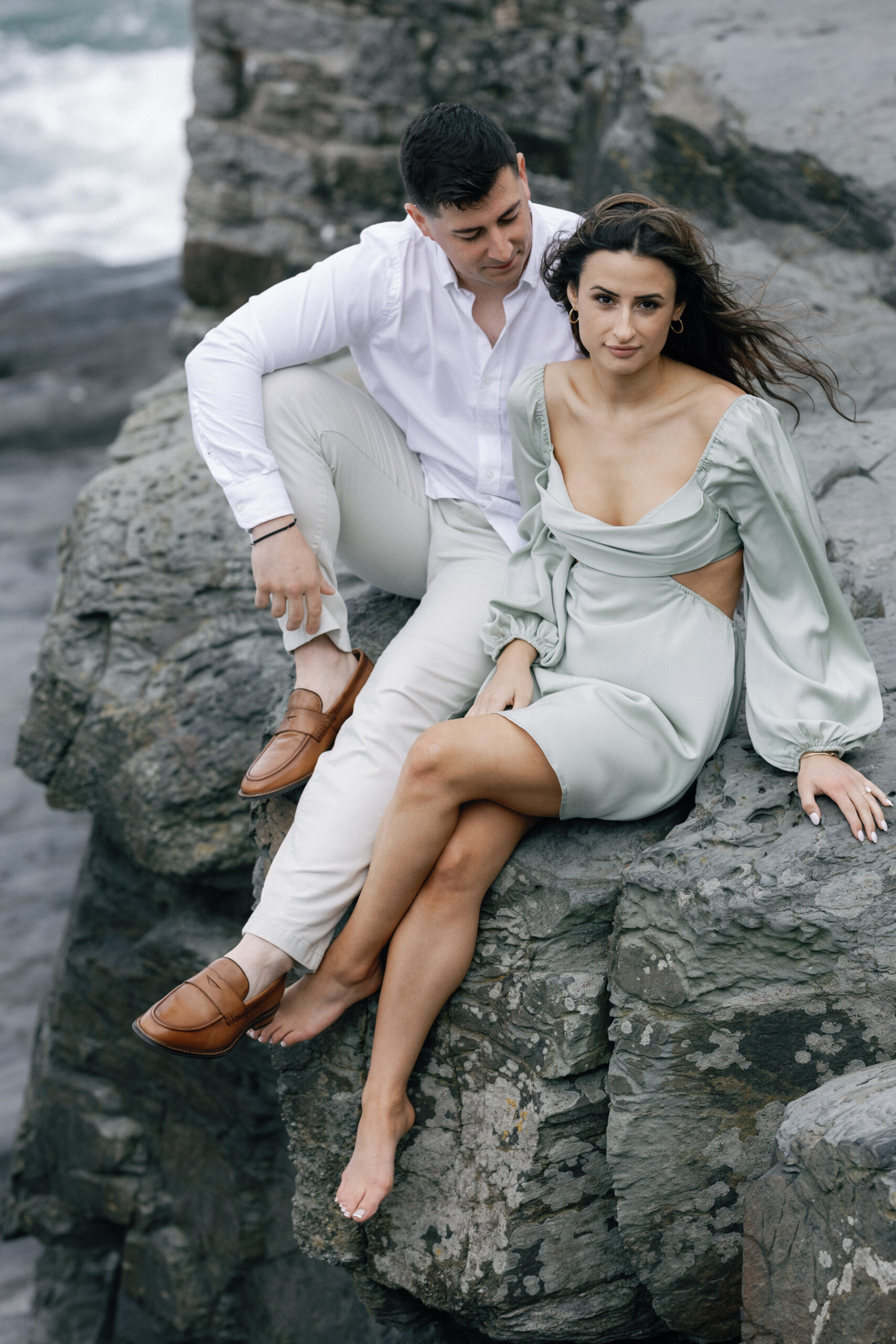 Engagement photographer Boston and Newport