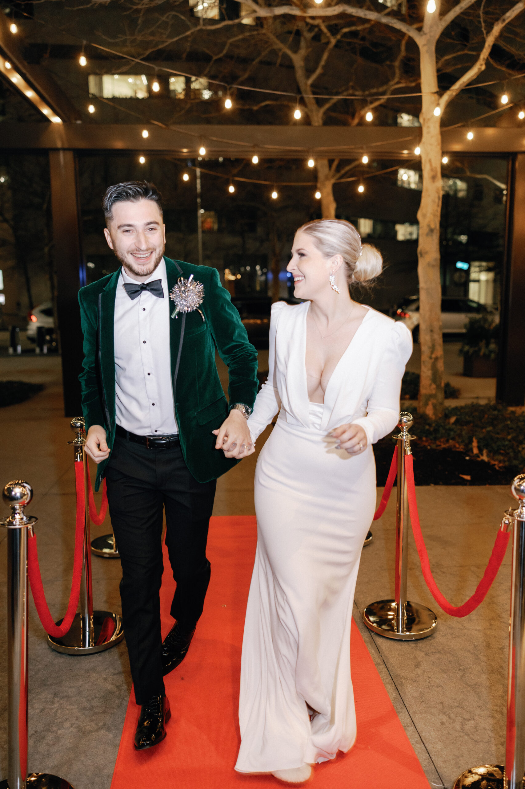 Boston New Years Eve Wedding Red Carpet Inspo