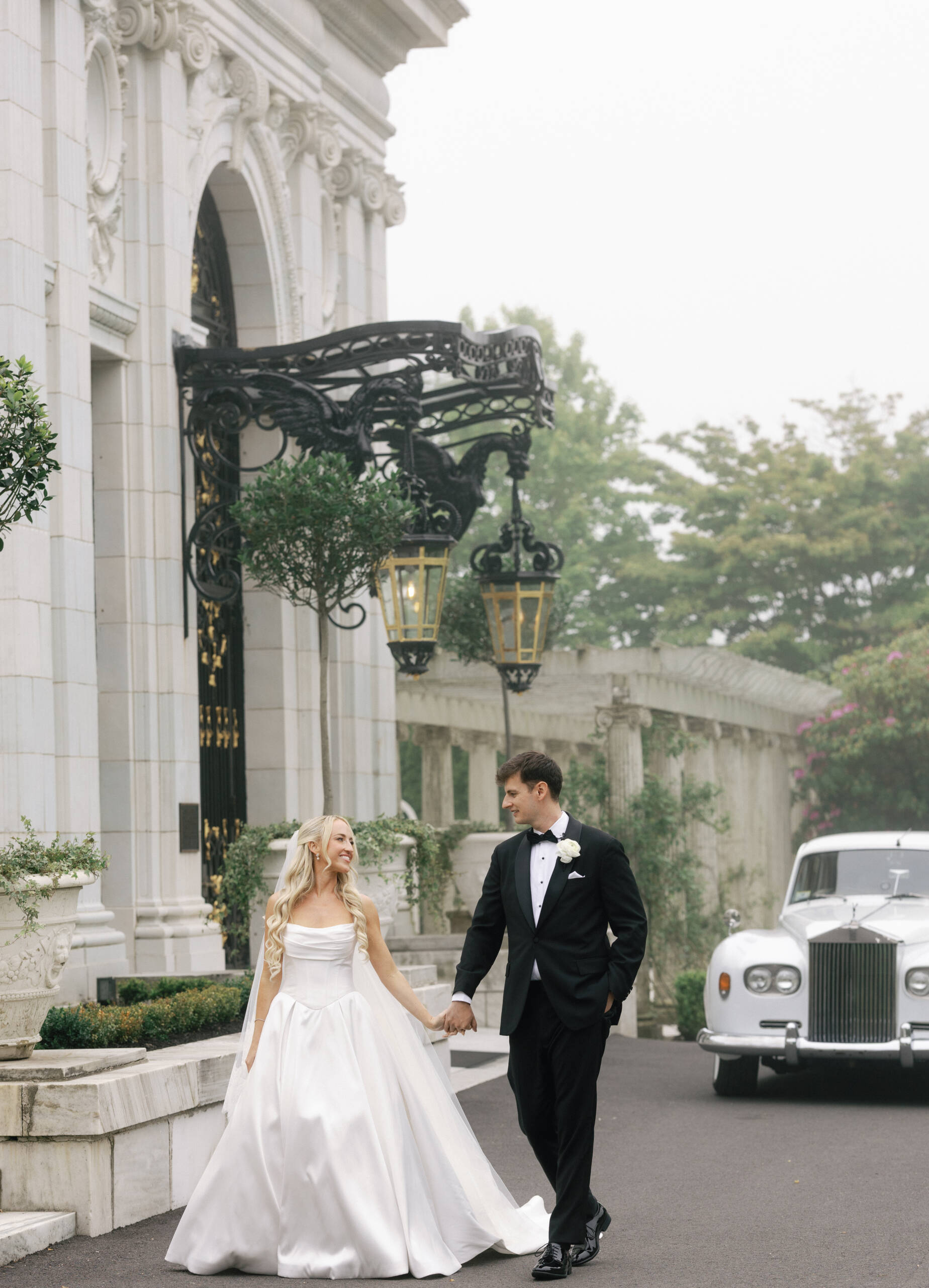wedding at rosecliff