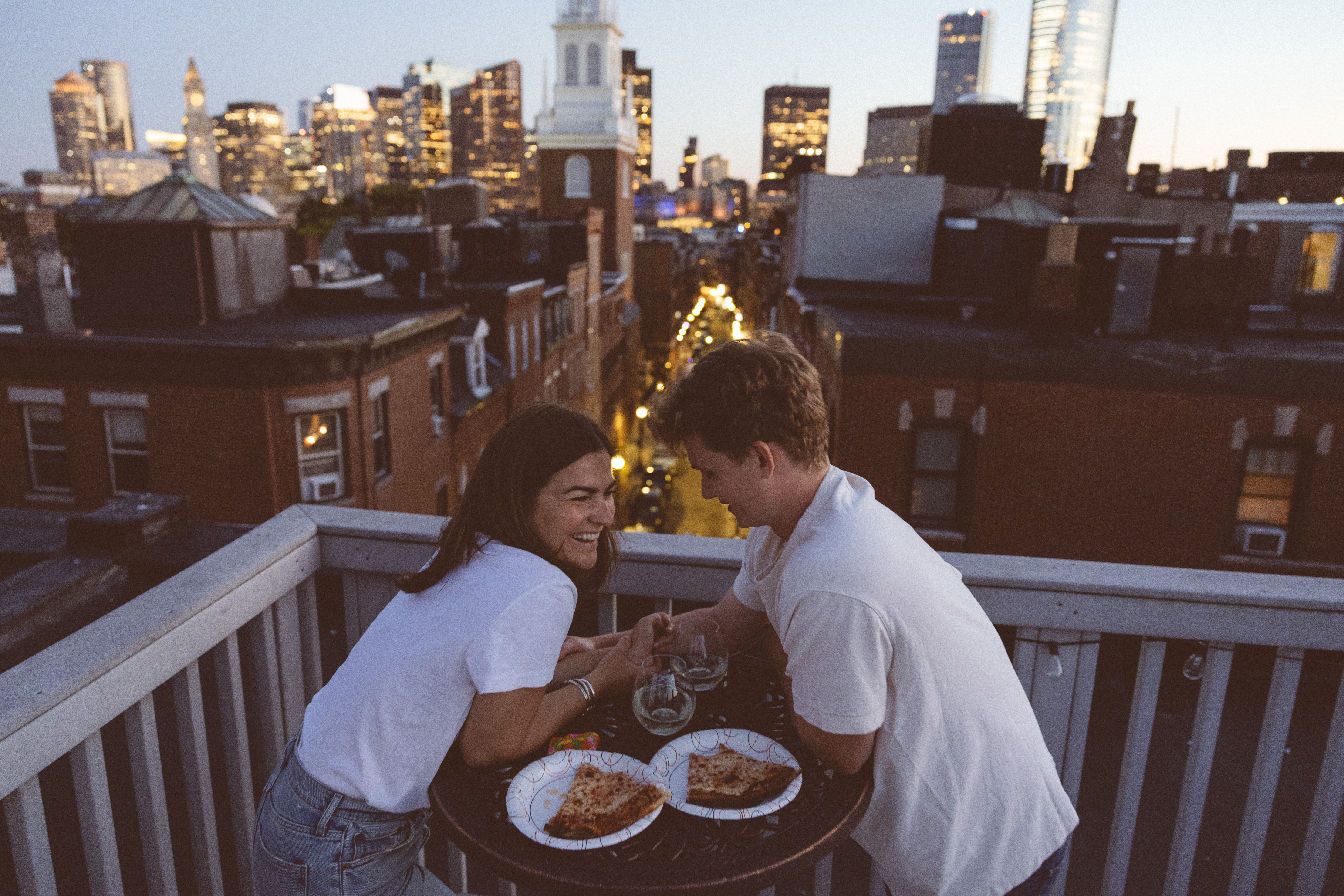 North End Boston Engagement