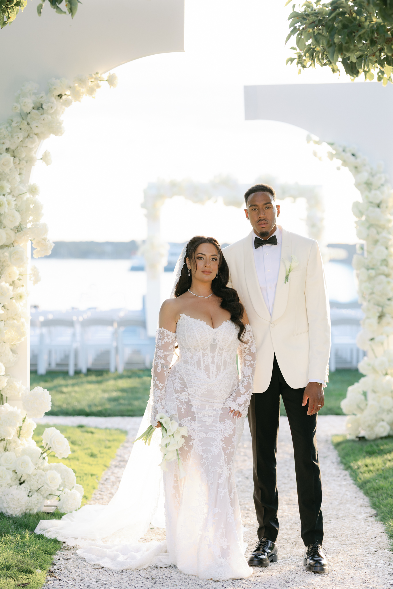 editorial wedding photography at Belle Mer in Newport, RI.